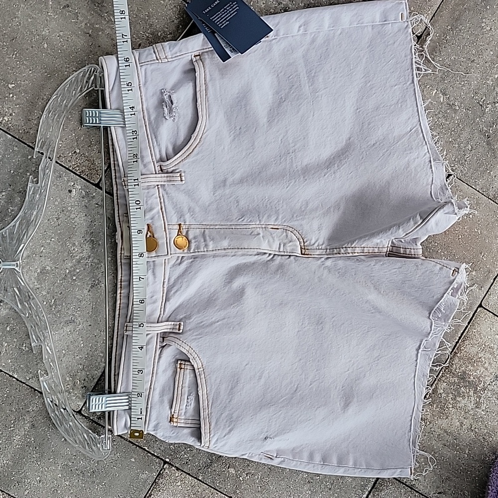 Universal Thread Vintage Midi Cut Offs Shorts Contrast Stitching Sz 12 NWT - Picture 6 of 10